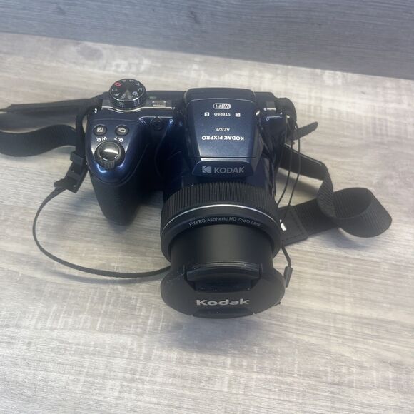 Kodak  Pixpro AZ528 16MP Digital Camera Blue 52X Zoom Extra Battery Charger - Picture 14 of 16